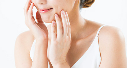 頬コケの心配が少ない