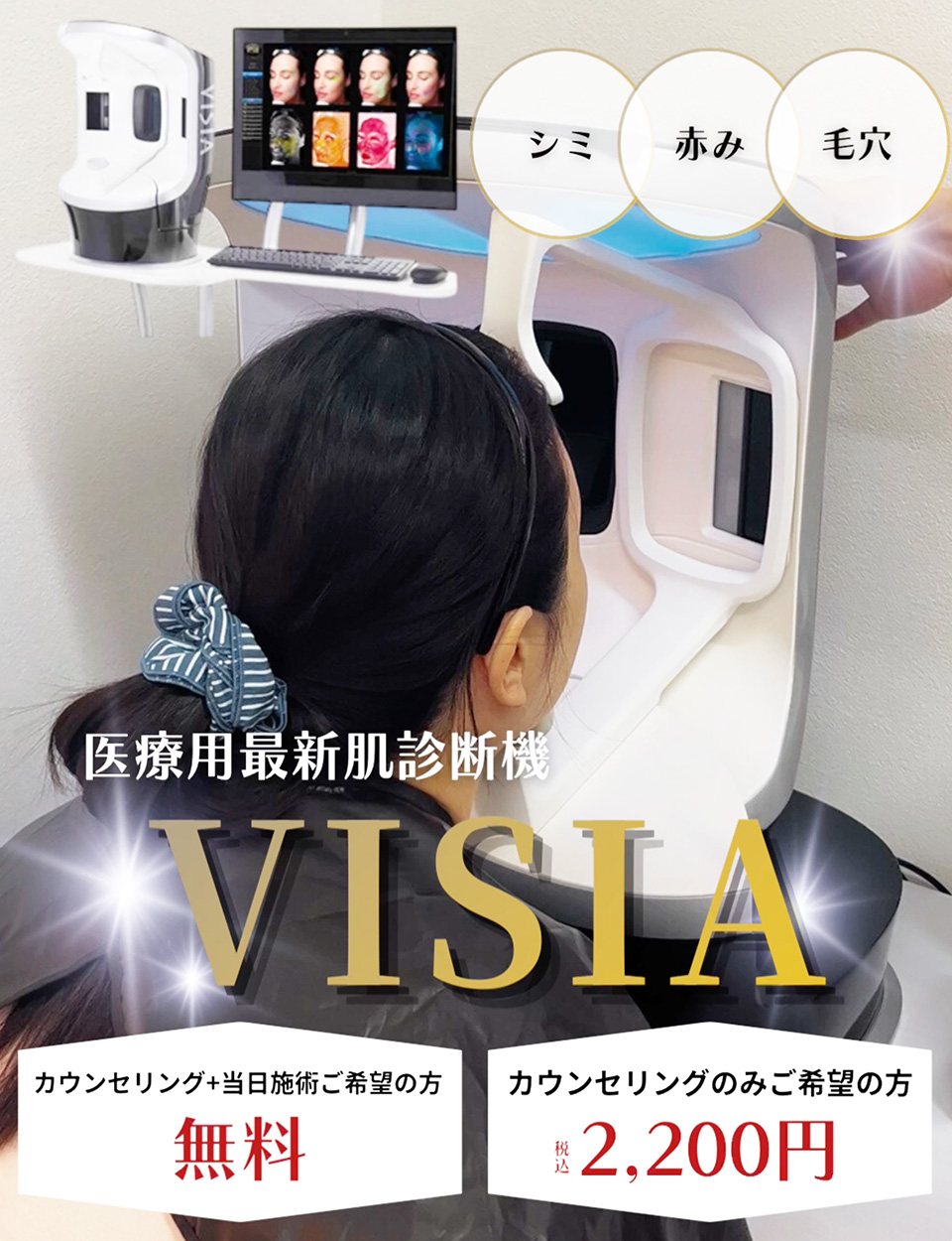 VISIAについて｜奈良学園前 ウェルネスクリニック｜最先端のエイジング